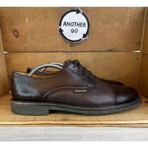 Men’s Mephisto Melchior Cap Toe Oxford Leather Dress Shoes Sz 10.5 Brown Casual
